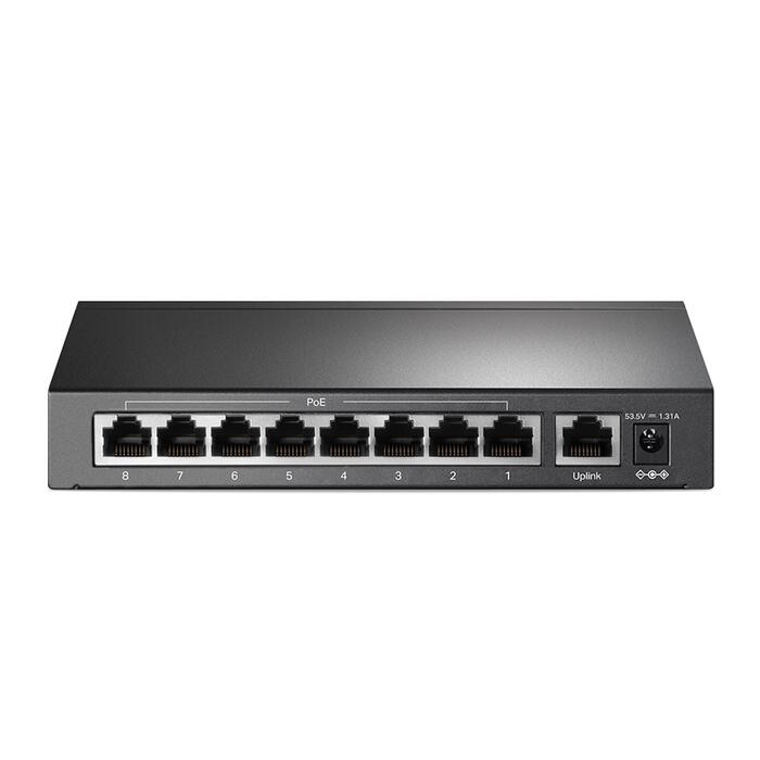 TP-LINK TL-SF1009P galda komutators, 9x10/100Mbps, 8xPoE+
