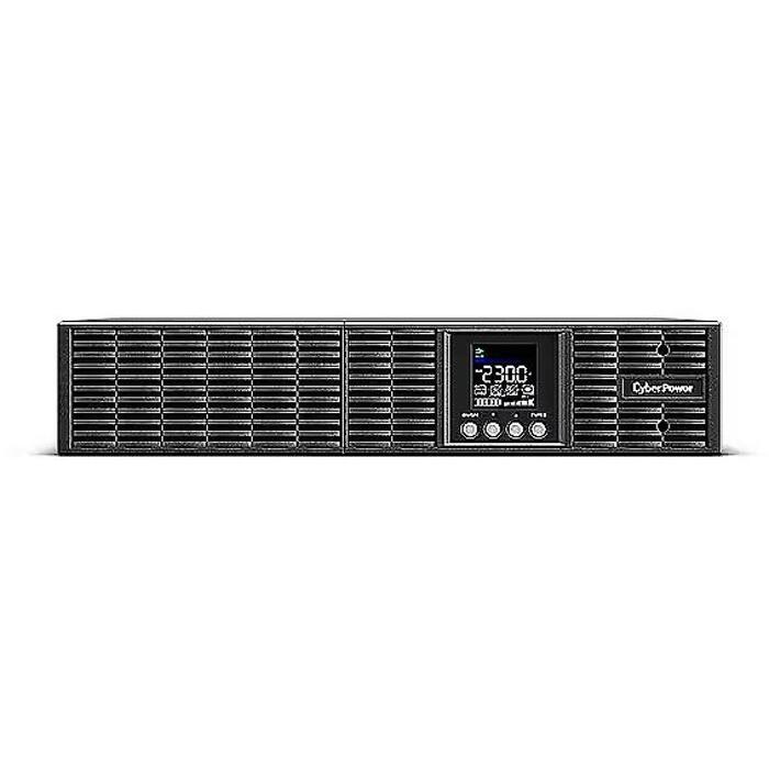 CyberPower Источник бесперебойного питания OLS1000ERT2UA, 1000ВА, 900Вт, 8x C13, 12В, 9Ач, 2U, ЖК-дисплей, чистая синусоида (OLS1000ERT2UA)
