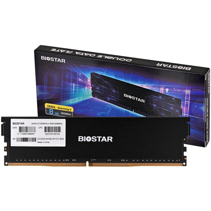 Biostar operatīvā atmiņa DIMM, DX32NU4H08, 8