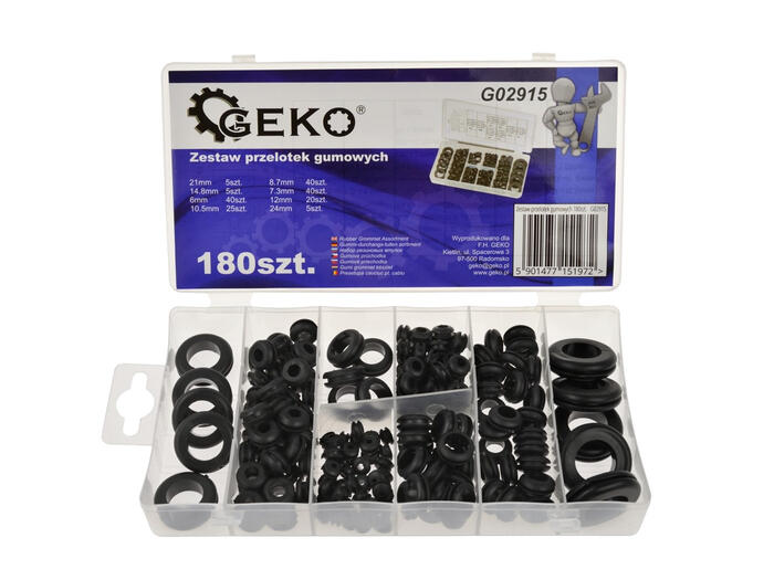 Geko Gumijas blīves kompl 180gb, 5x2