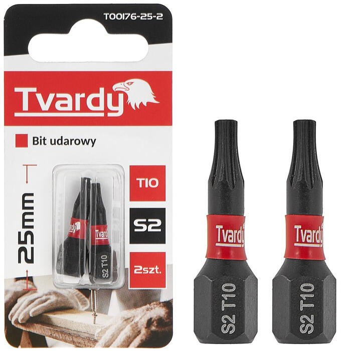 GEKO T10 25mm S2 trieciena skrūvgriezis