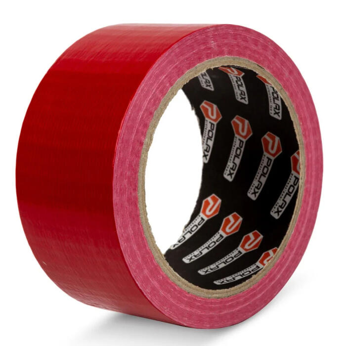 Mitrumizturīga līmlente, sarkana 48mmx25m Polax (101-172)
