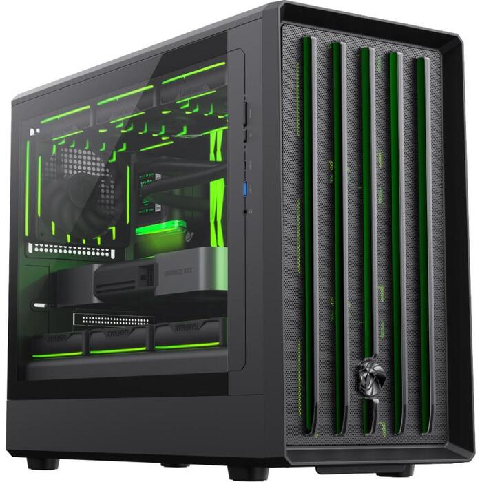 Gamemax Korpuss CLAW 360 BK, M-ATX