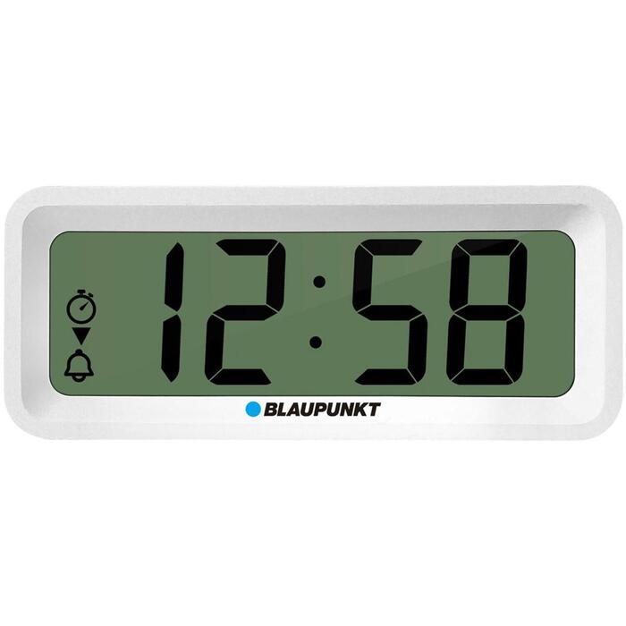 Blaupunkt Modinātājs CL04WH, 40g, balta, termometrs