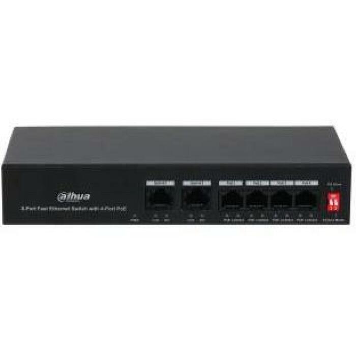 Dahua PFS3006-4ET-36 komutators 4 PoE 10/100M