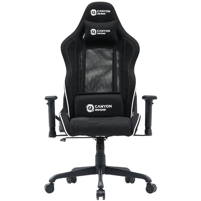 Spēļu krēsls ar 2D regulējamiem roku