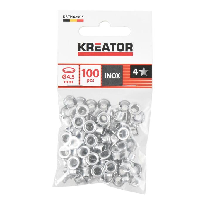 Kreator Cilpiņas KRTH62503, 100 gab, alumīnijs