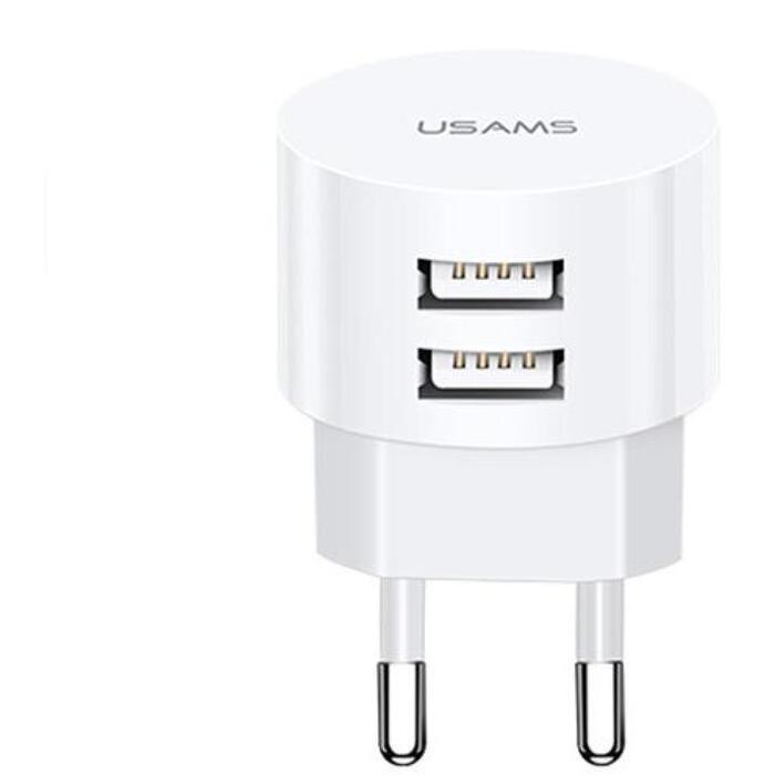 Usams Lādētājs T20 USA000451, 2xUSB, 5V