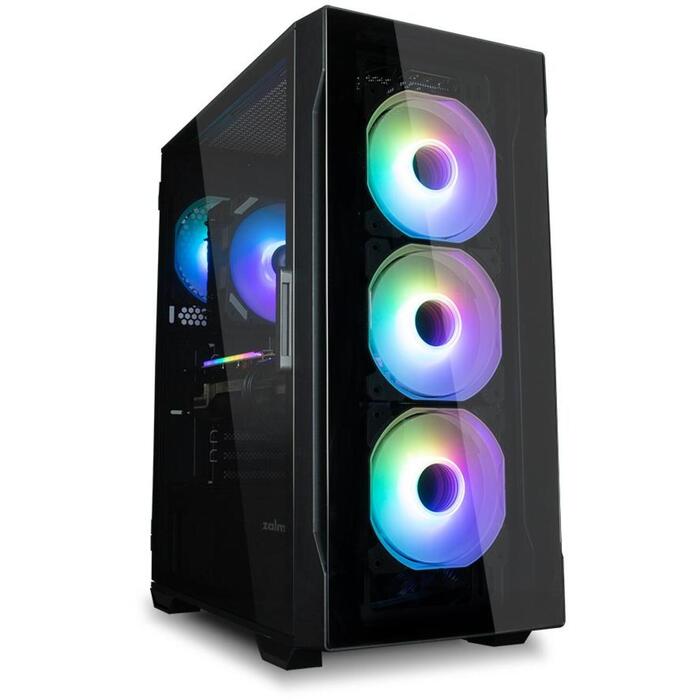 Zalman I3 NEO TG Black, 4x