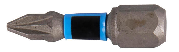 Torsion skrūvgriežu uzgalis (C-form), PZ1-25mm, 2gab