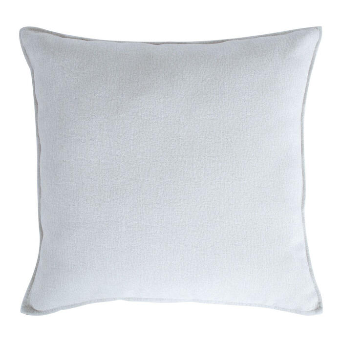 HOME4YOU Spilvens LINS 65x65cm, balts P0008448