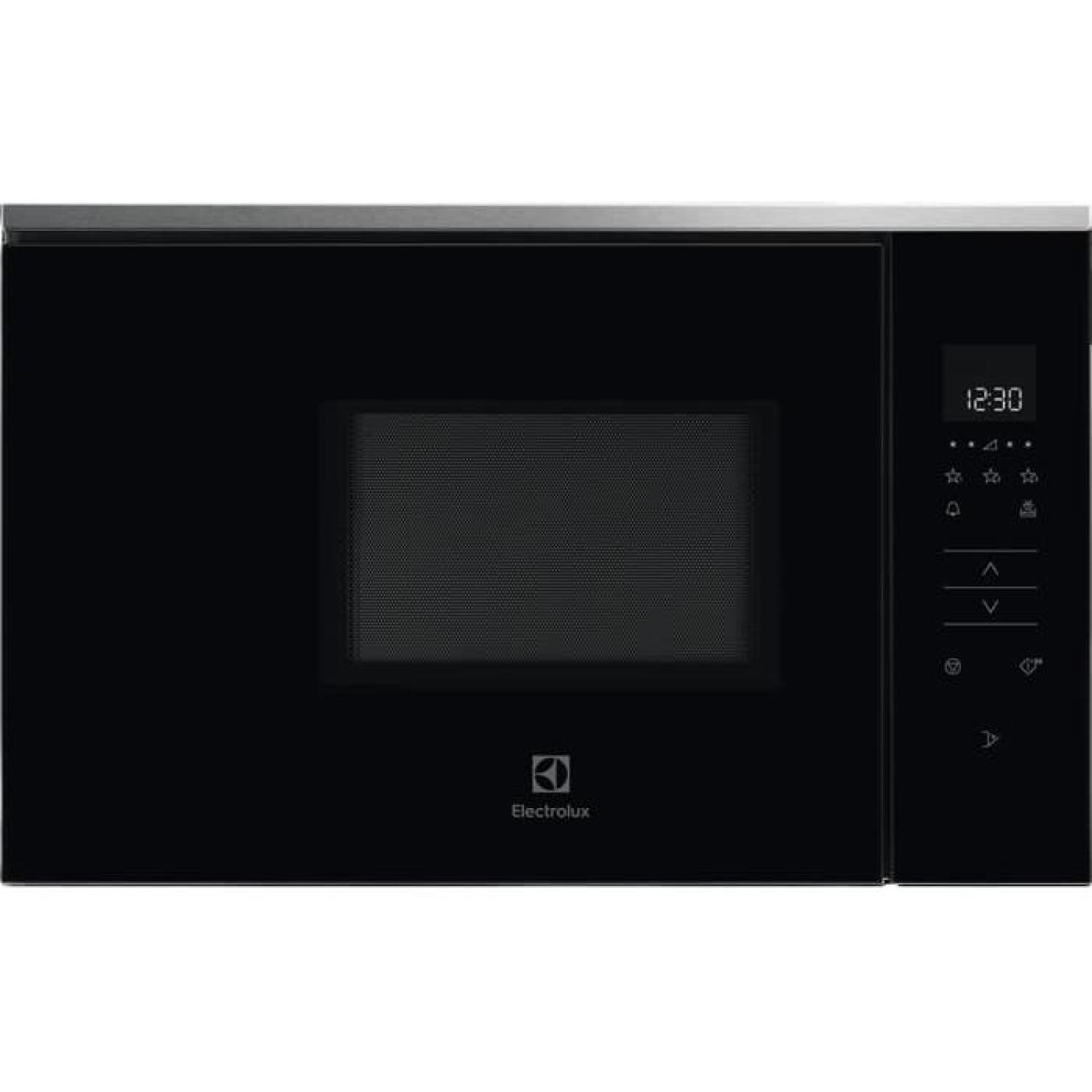 Electrolux KMFE172TEX встраиваемая микроволновая печь, 800 Вт, 5 уровней, 272 мм, LED, сенсорное управление, таймер, разморозка (KMFE172TEX)