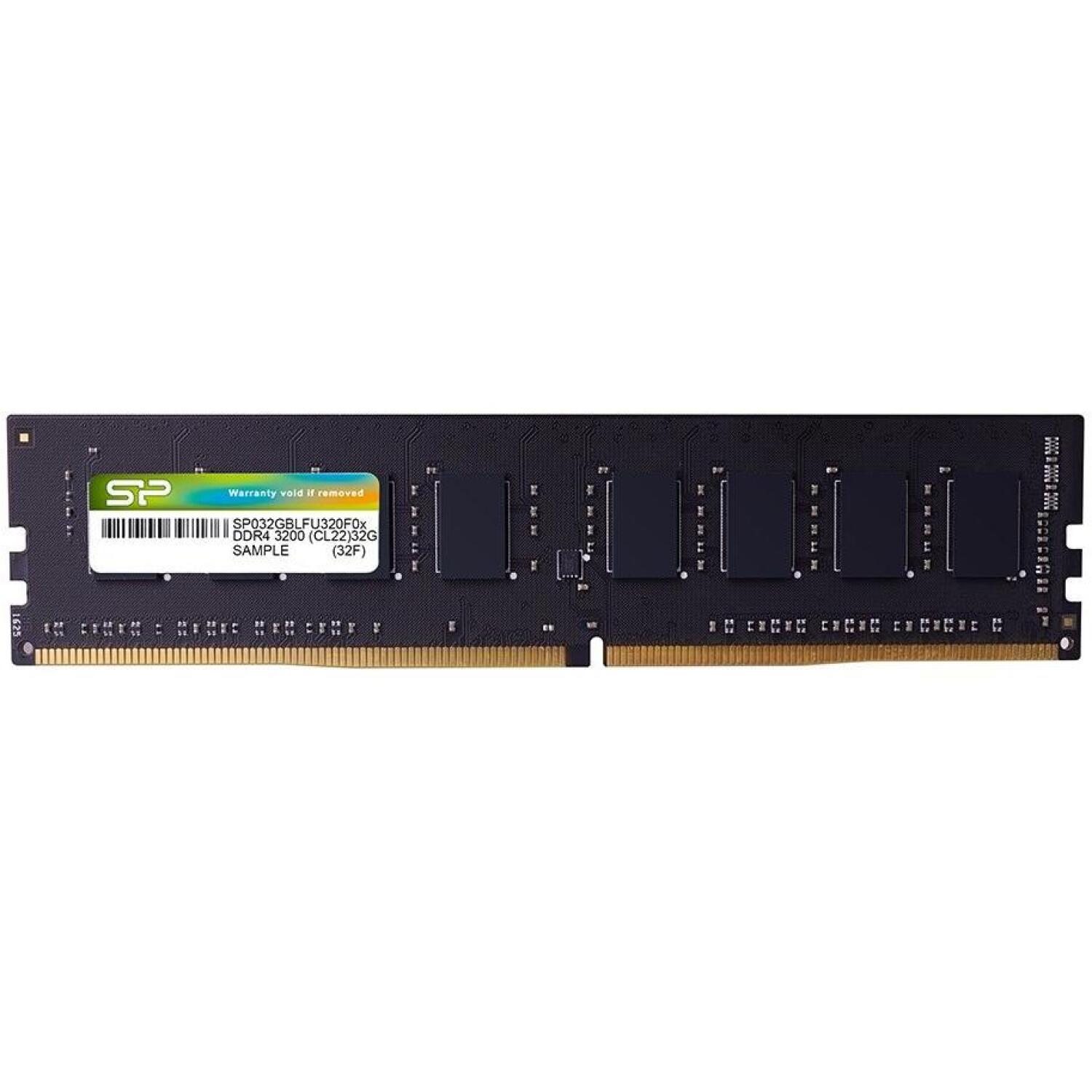 Silicon Power Память DDR4 SP016GBLFU320X02, 16ГБ, 3200МГц, 1.2В, CL22, 1 модульный комплект (SP016GBLFU320X02)