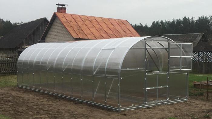 Теплица KLASIKA 36 - 3 x 12m - 4мм поликарбонат 4779037490493 KLASIKA GREENHOUSE (4779037490493)