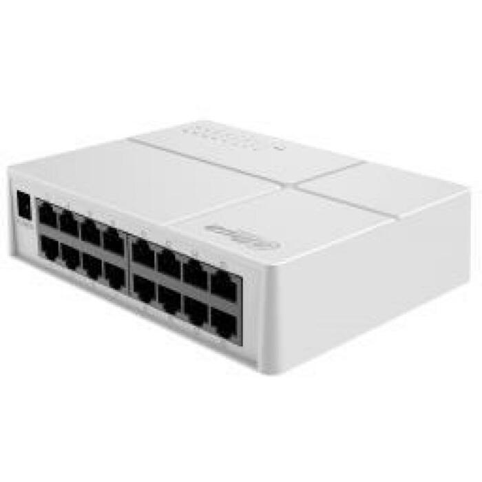 Dahua SF1016L komutators, 16 × RJ-45