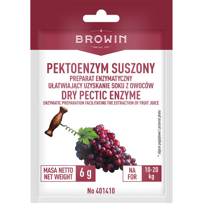Browin Sausais pektīna enzīms 401410, 6g