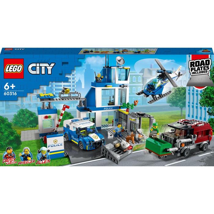 Lego Konstruktors Policijas iecirknis 60316, 668