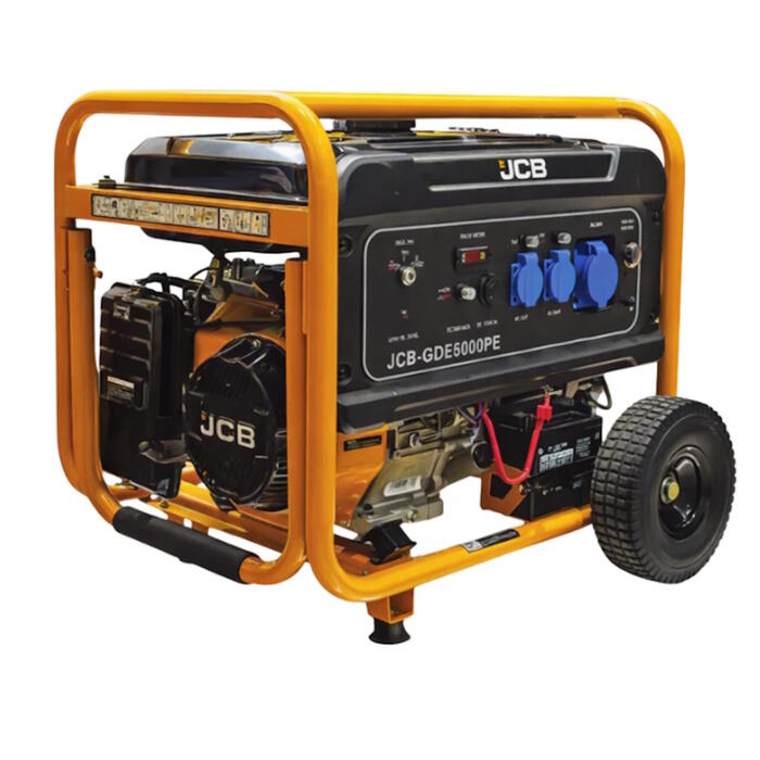 JCB benzīna ģenerators rezerves elektroapgādei 7