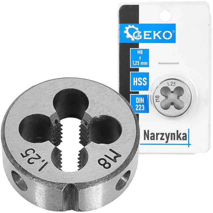 Geko Narzynka G38351, M8x1,25mm, HSS