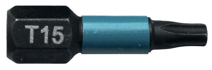 Skrūvgrieža uzgalis T15X25MM IMPACT BLACK, B-63666