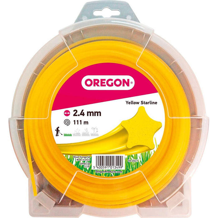 Trimmeraukla Yellow Starline 2.4mm x