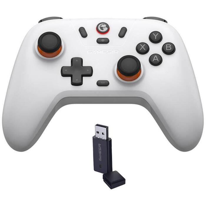 GameSir T4n Lite bezvadu kontrolieris, balts