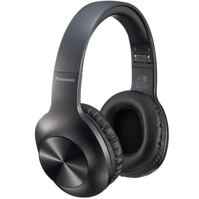 Panasonic on-ear austiņas ar bluetooth, melnas