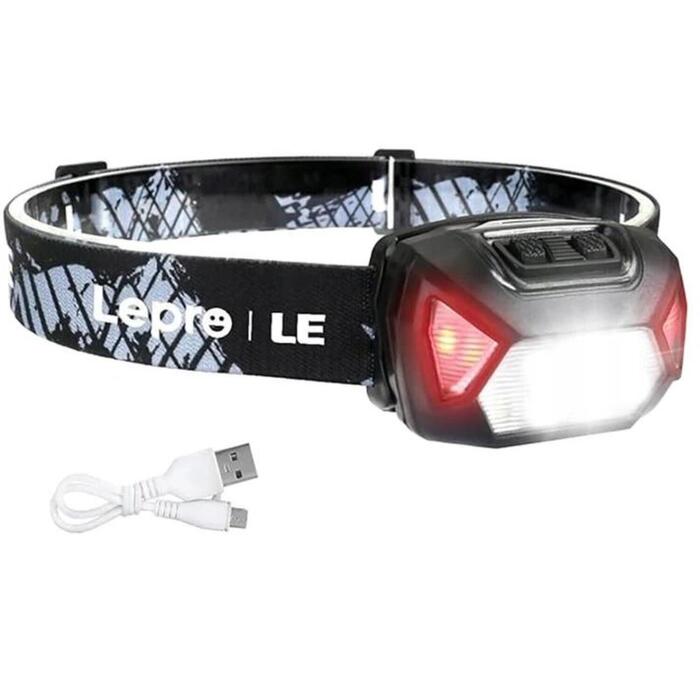 Lepro 320014 USB galvas lampa, 5W
