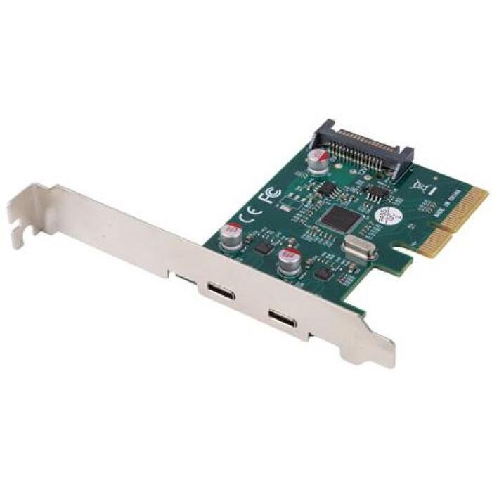 Lanberg PCI-Express X1 karte uz 2X