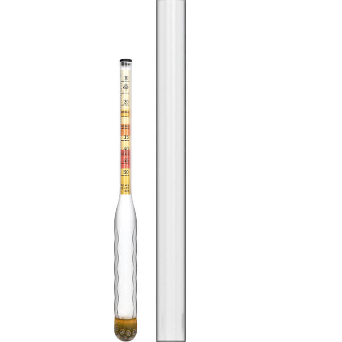 Browin Vīna hidrometrs 405654, 10-50°Blg, izturīgs