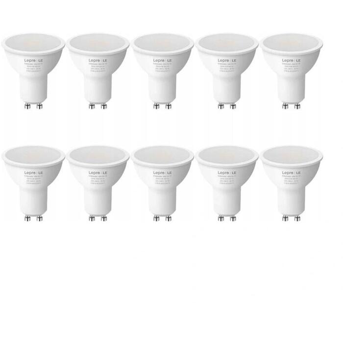 LEPRO 200081-WW-EU-10 LED spuldze GU10, 10
