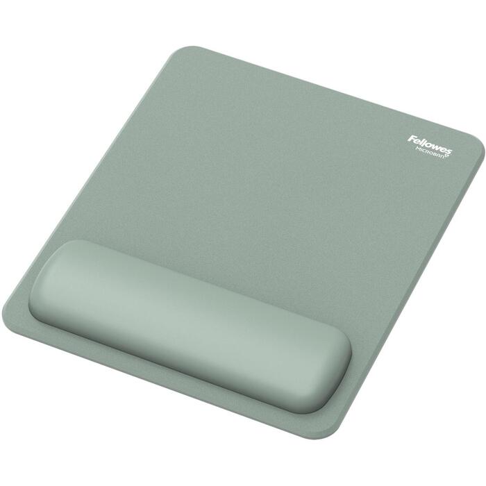 Fellowes Breyta peles paliktnis ar plaukstas atbalstu 100142558, 240mm, 200mm, 17.5mm, salvija, ergonomisks, antibakteriāls (100142558)