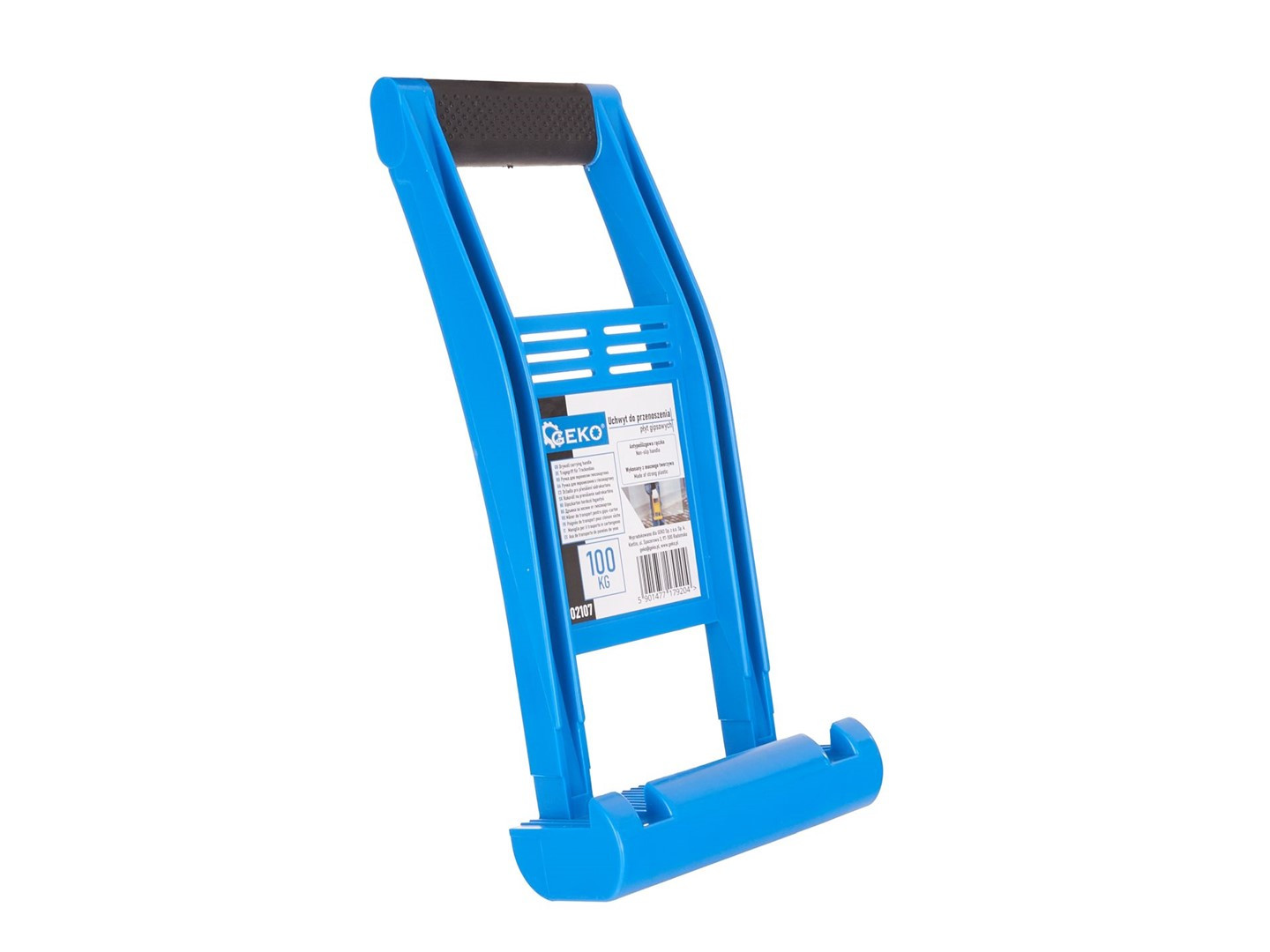 Ģipškartona un OSB plākšņu nesējs, ergonomisks dizains, līdz 100 kg, G02107, GEKO (G02107)