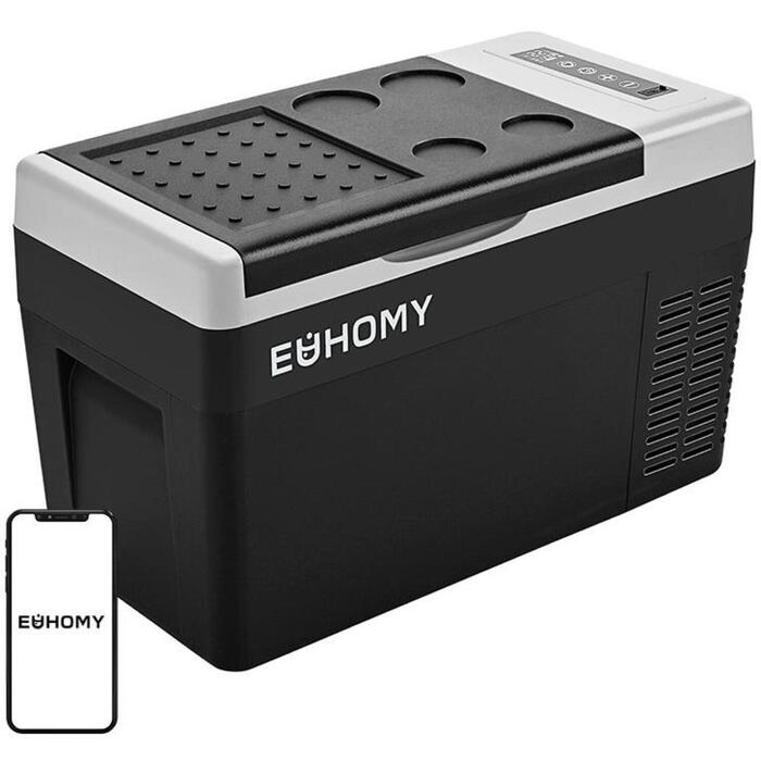 Euhomy automašīnas ledusskapis CF004-18BL, 18l, 12V