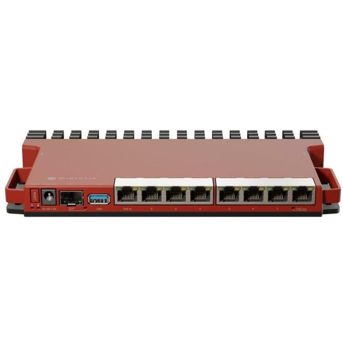 Mikrotik L009UIGS-RM maršrutētājs 8x 10/100/1000M, 1x