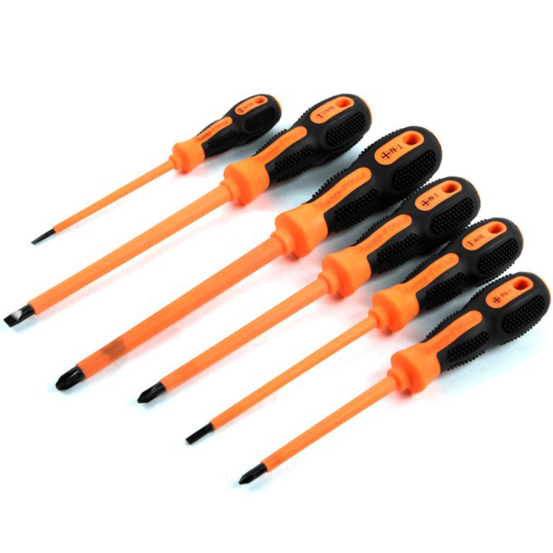 Elektriķa skrūvgriežu komplekts, PH, SL, 1000V, K10446 KAMASA TOOLS (K10446)