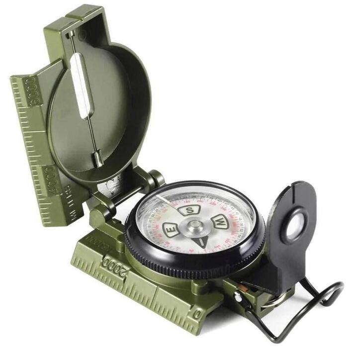 Eyeskey kompass EK-22JG, alumīnija, magnētiskais navigācijas