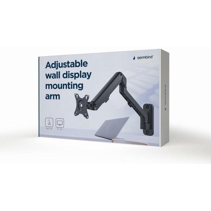 Gembird LCD monitors stiprinājuma roka MA-WA1-02
