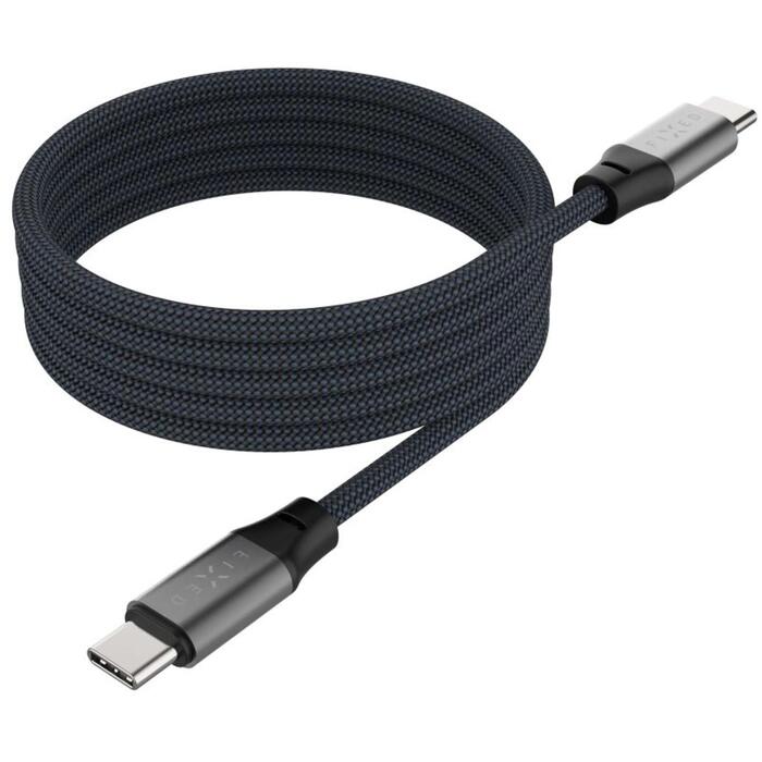Fixed Magnētiskais Pītā Kabelis USB-C/USB-C, FIXDBM-CC12-GR