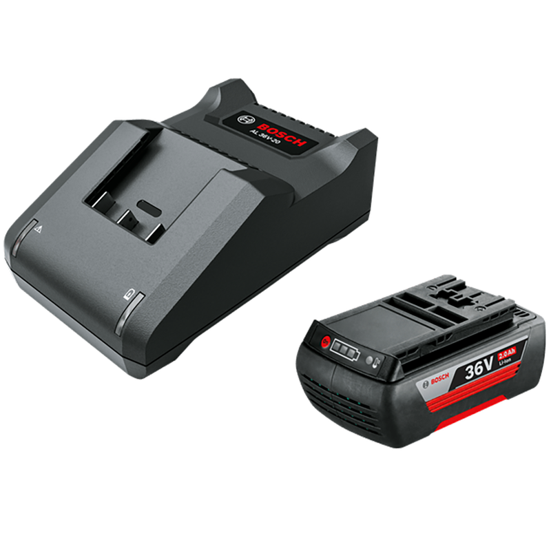 Akumulators un lādētājs 36 V (1x2,0Ah) F016800609 BOSCH (F016800609)