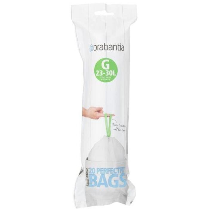 BRABANTIA atkritumu tvertņu maisiņi, 23-30 l, (G) (20 gab) (246265)