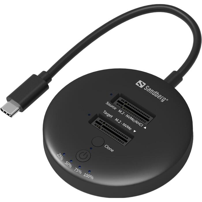Sandberg Klonera doks 136-72, USB3.2