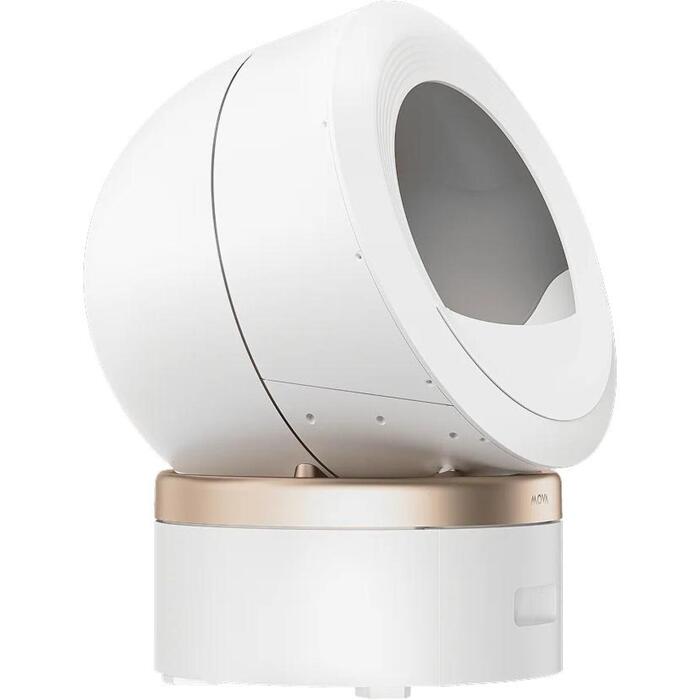 Mova pašattīrošā kaķu tualete MeowgicPod LR10A, balta, 11l, 30,2dB, 78l, 1,5-10kg, 0,3m², 12 slāņu aizsardzība (LR10A)