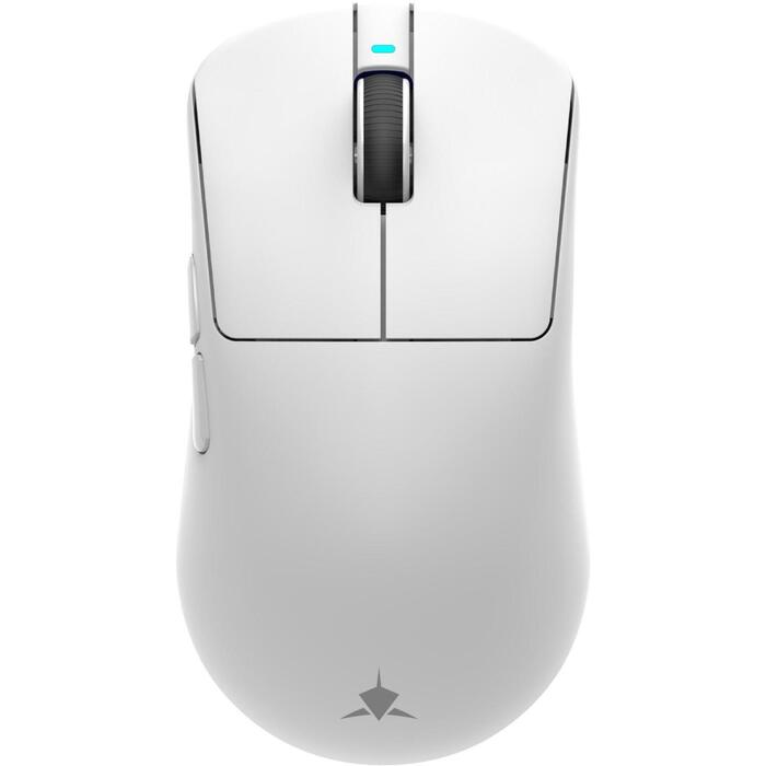 White Shark Мышь BORS-W, 12000 DPI, 54г, 5 кнопок, USB-C, RF 2.4 GHz, Bluetooth, оптический сенсор (BORS-W)