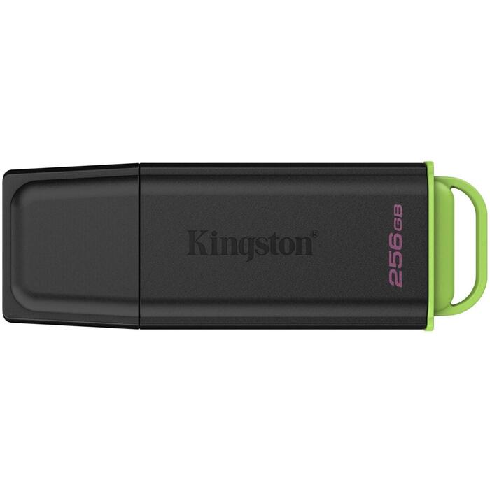 Kingston USB флешка DTXG2/256GB, 256 ГБ, USB Type-A, черный, кольцо для ключей, форма: крышка, USB 3.2 Gen 1 (DTXG2/256GB)