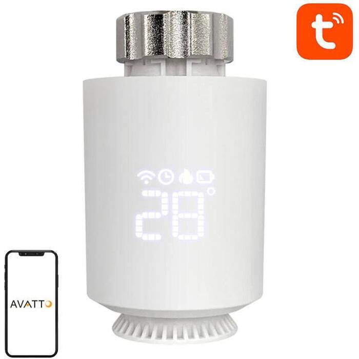 Avatto TRV06 viedais termostata radiatora vārsts