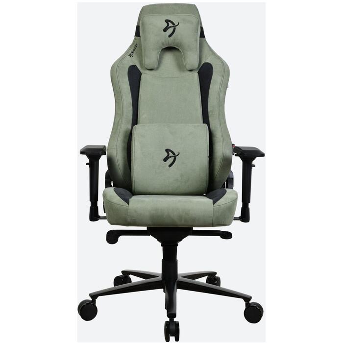 Arozzi Spēļu Krēsls Vernazza VERNAZZA-SPSF-FST, 72cm, meža zaļa, 5 riteņi, ergonomisks, 145kg maksimālais svars (VERNAZZA-SPSF-FST)