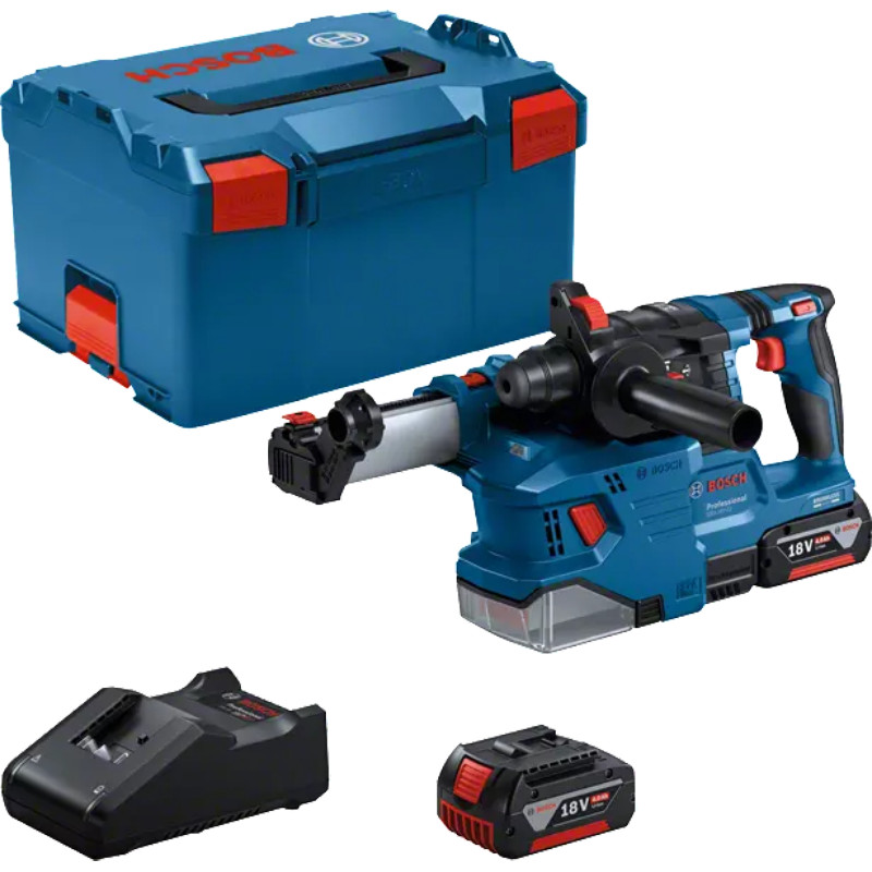 Аккумуляторный перфоратор GBH 18V-22, GDE 18V-12, 2x4Ah, GAL 18V-40, LB; 0611924003 БОШ (0611924003)