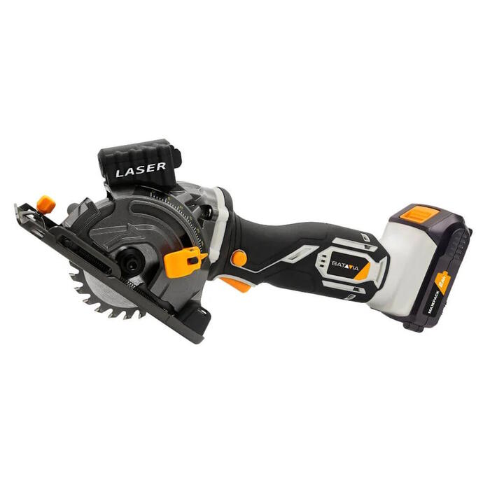 Bezvadu 18 V bezsuku mini ripzāģis 89 mm bez akumulatora un lādētāja Mini Circular Saw 7064048 Batavia (7064048)