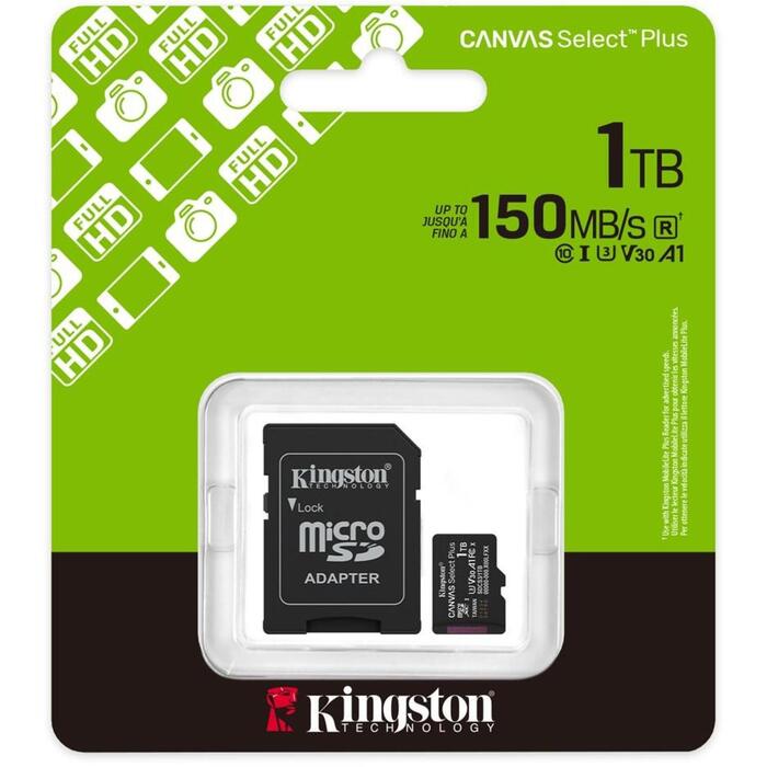 Kingston 1TB microSDXC Kārta SDCS3/1TB, 1TB